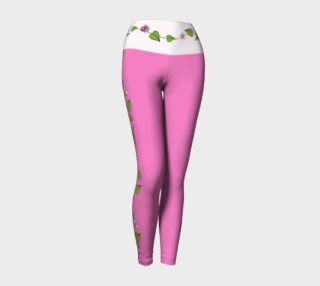 Bouquet of Flowers Yoga Leggings preview