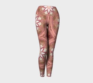 Flowers of the East Yoga Leggings preview