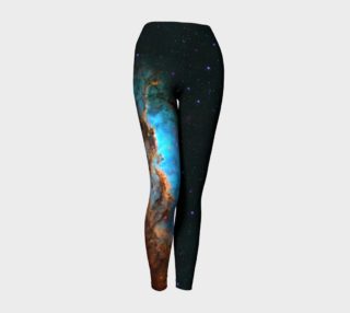 Lost in Space - Emission Nebula Yoga Leggings preview
