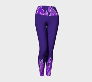 Violet Flame Yoga Pants preview