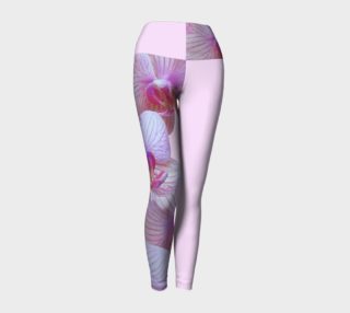 Pink Orchid Yoga Leggings preview