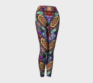 Ionic Stained Glass Yoga Leggings II preview