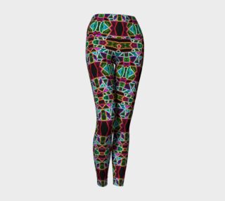 Antioch Stained Glass Yoga Leggings  preview