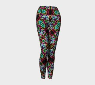 Antioch Stained Glass Yoga Leggings II preview