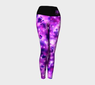 Space Yoga Pants in Purple preview