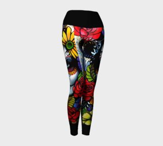 Day of the Dead 2.0 Yoga Leggings preview