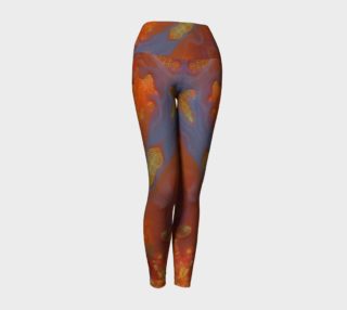Tree  of Life Stained Glass Yoga Leggings II preview