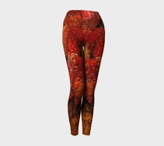 red and orange leggings preview