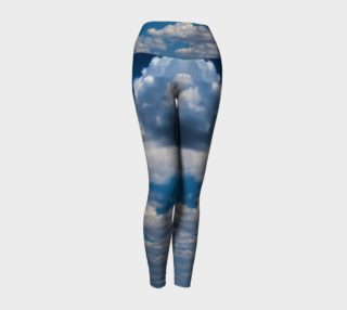 In the clouds Yoga Leggings preview