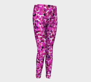 Pink Tone Haze Youth Leggings preview