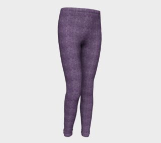 Purple Weave Youth Leggings preview