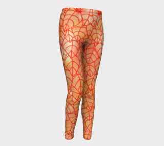 Autumn foliage Fitted Youth Leggings preview