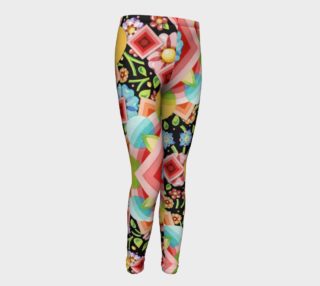 Groovy Chintz Youth Leggings preview