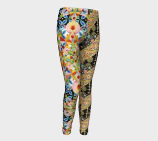Carousel Patchwork Youth Leggings preview
