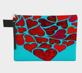 Valentines at Tiffanys Zipper Carry-All preview
