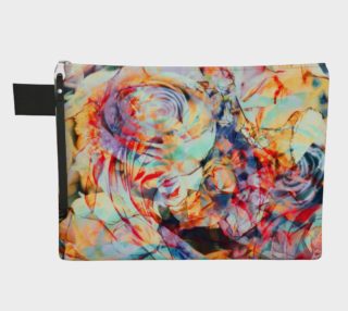 Flowers art  zipper carry all preview