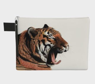 Yawning Zipper Carry All Pouch preview