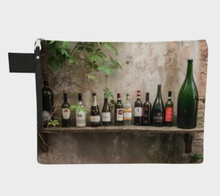 Utterly Italy Buonconvento Wine Bottles Zipper Carry-All preview