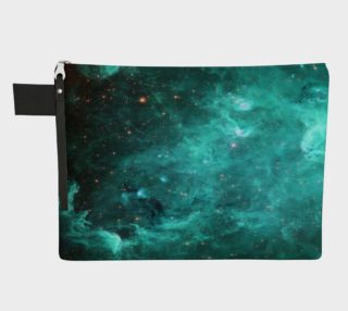 North America Nebula Infrared Turquoise Enhanced Zipper Carry All, AOWSGD preview