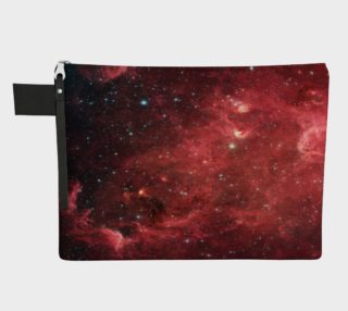 North America Nebula Infrared Red Zipper Carry All, AOWSGD preview