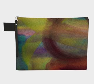 Watercolor Zipper Carry All preview