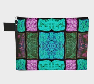 Nouveau Stained Glass Zipper Carry-All preview