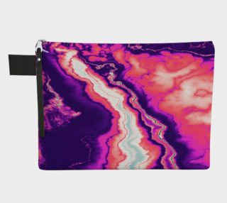 Pink and Purple Geode Carry-All preview