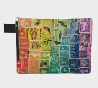Rainbow Postage Stamp Collage preview