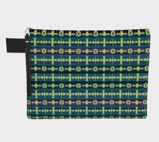 SW Salsa Plaid  Zipper Carry-All preview