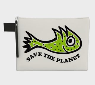 Aperçu de Save the Planet Concept Drawing Logo Zipper