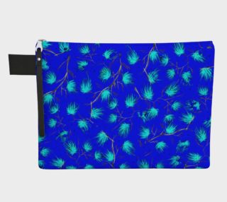 Blue Floral Pattern Carry All  preview