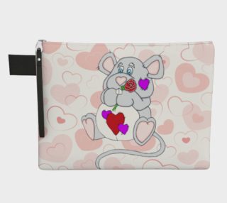 Valentine Mouse Pink Hearts preview