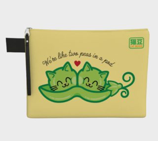 Two Cat Peas in a Pod Clutch preview