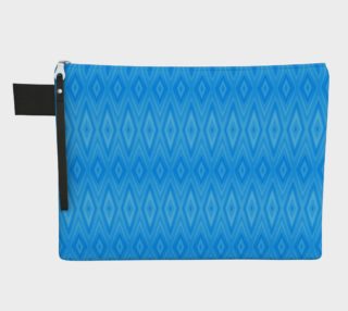 Turquoise and Blue Diamond Pattern preview