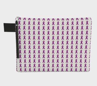 Aperçu de Dark Purple Ribbons Carry-All