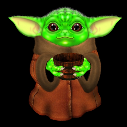 The Child Baby Yoda Coton Ouate A Col Rond Par James F Boutique Art Of Where