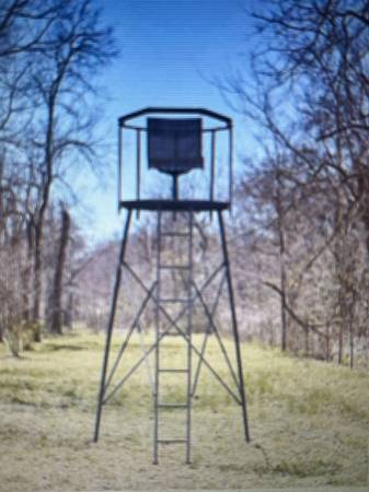 10 Foot Tri-pod Deer Stand - New 2024 Model In The Box $225 