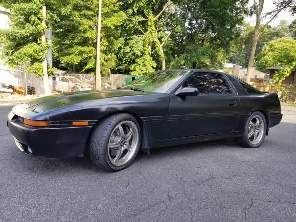 1990 TOYOTA SUPRA TURBO TARGA 2JZGTE ONLY 50K MILES - $18,500 ...