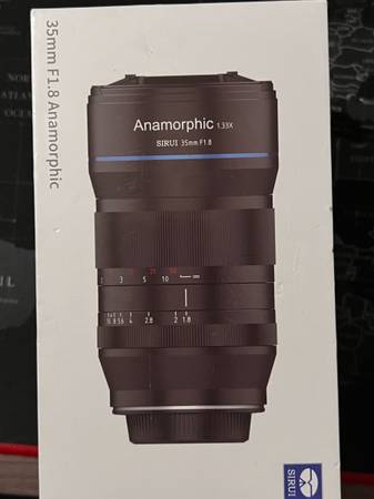 Sirui 35mm F1.8 1.33x Anamorphic Lens (MFT Mount) $380 | Cameras For