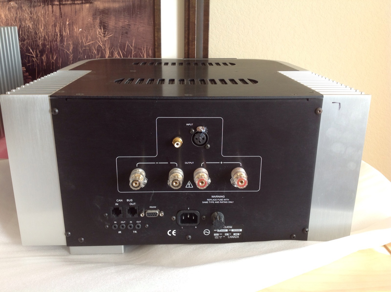 Classe CAM400 Monaural Power Amplifiers Pair Electronics For Sale