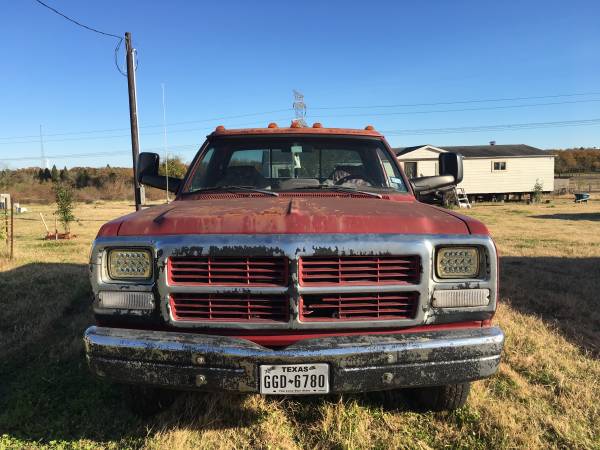 1991 Dodge Ram d350 Cummins turbo diesel 7500 o.b.o - $7500 | Cars ...