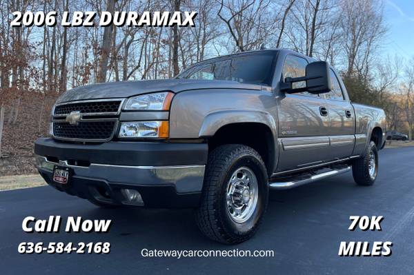 Photo SOLD 2006 Chevy Silverado 2500HD LBZ Duramax Diesel 6 Allison 4x4 - $45 (Eureka, Missouri)