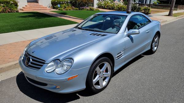 Photo 2006 MERCEDES-BENZ SL500 AMG CONVERTIBLE Leather ONLY 54k miles - $14,500 (firm price - seal beach)