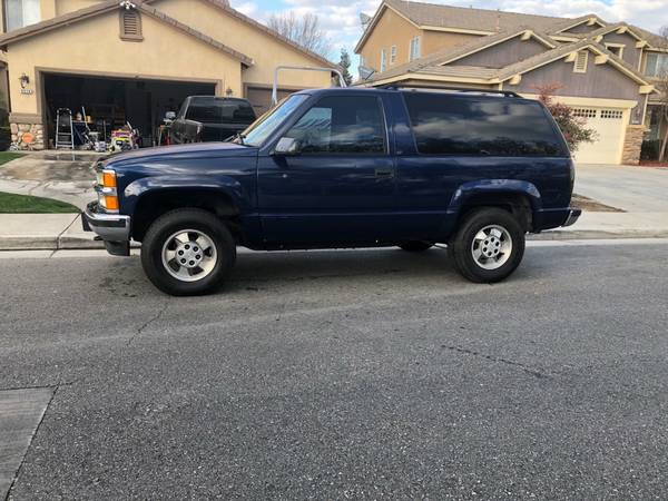 97 Chevy Tahoe 2 Door 3000 Cars Trucks For Sale