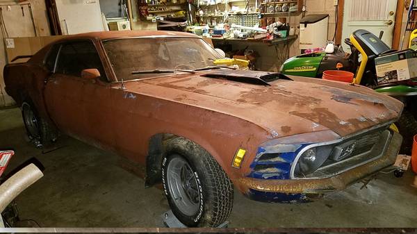 Photo 1970 Mustang Fastback - project car - $15,000 (Joppa Md)