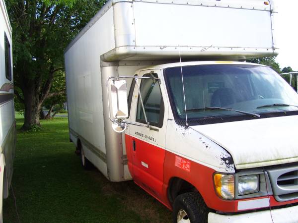 1998 ford e350 box truck for sale