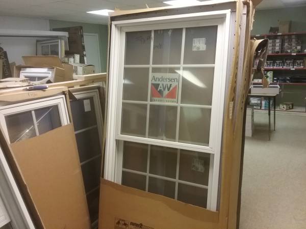 6--NEW ANDERSEN WHITE DOUBLE HUNG WINDOWS--400 SERIES - $299 (LENOIR,NC ...