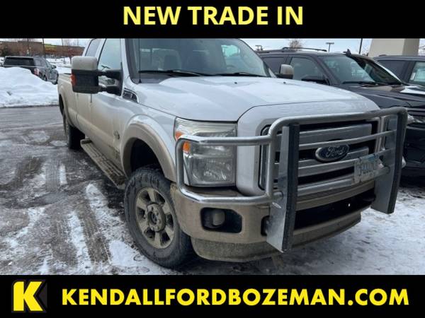 Photo 2011 Ford Super Duty F-250 SRW WHITE AND TAN BIG SAVINGS..LOW PRICE (Kendall Ford of Bozeman)