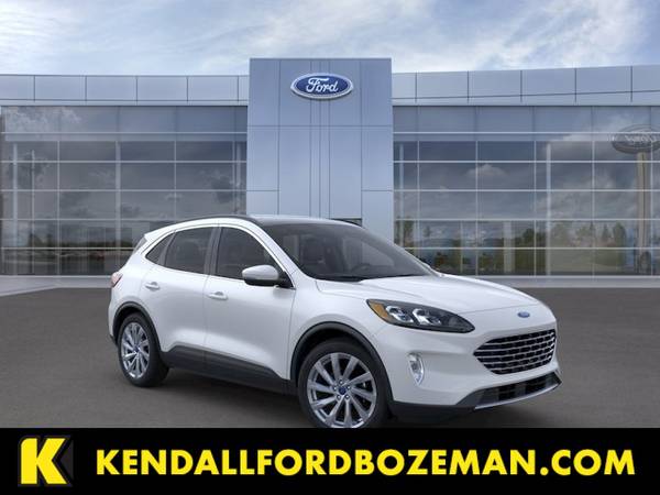 Photo 2022 Ford Escape Star White Metallic Tri-Coat For Sale NOW - $34,988 (Kendall Ford of Bozeman)