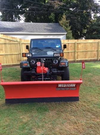 Jeep With Snow Plow For Sale - ZeMotor